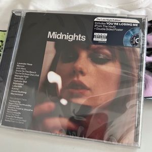 Taylor Swift Midnights Late Night Edition Exclusive MetLife Eras Tour CD